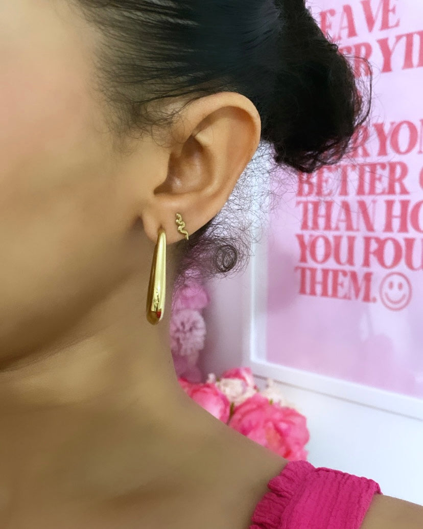 Boucles d’oreilles Snake mini