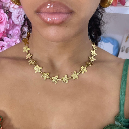 Collier Hibiscus