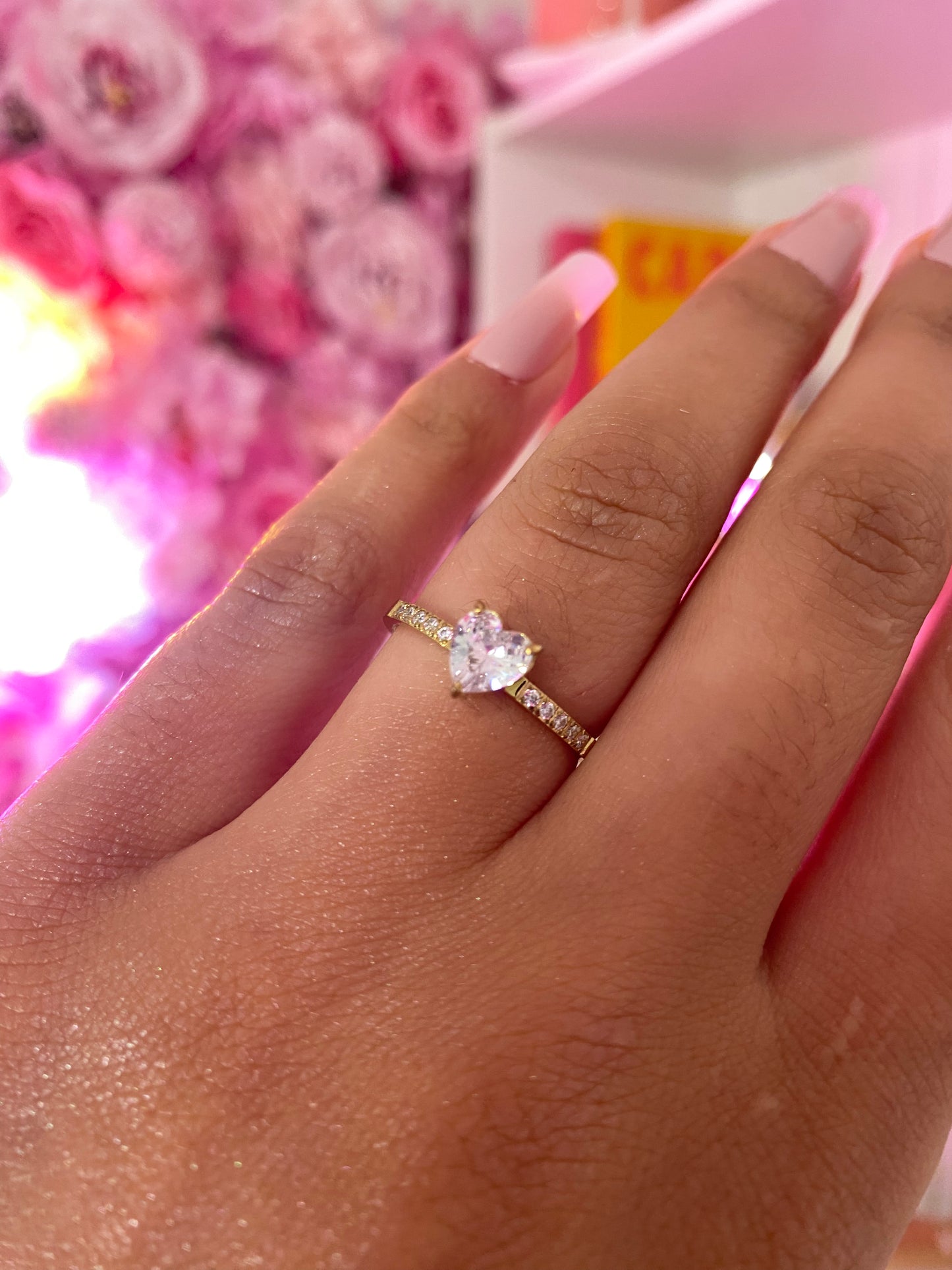 Bague Promise Coeur