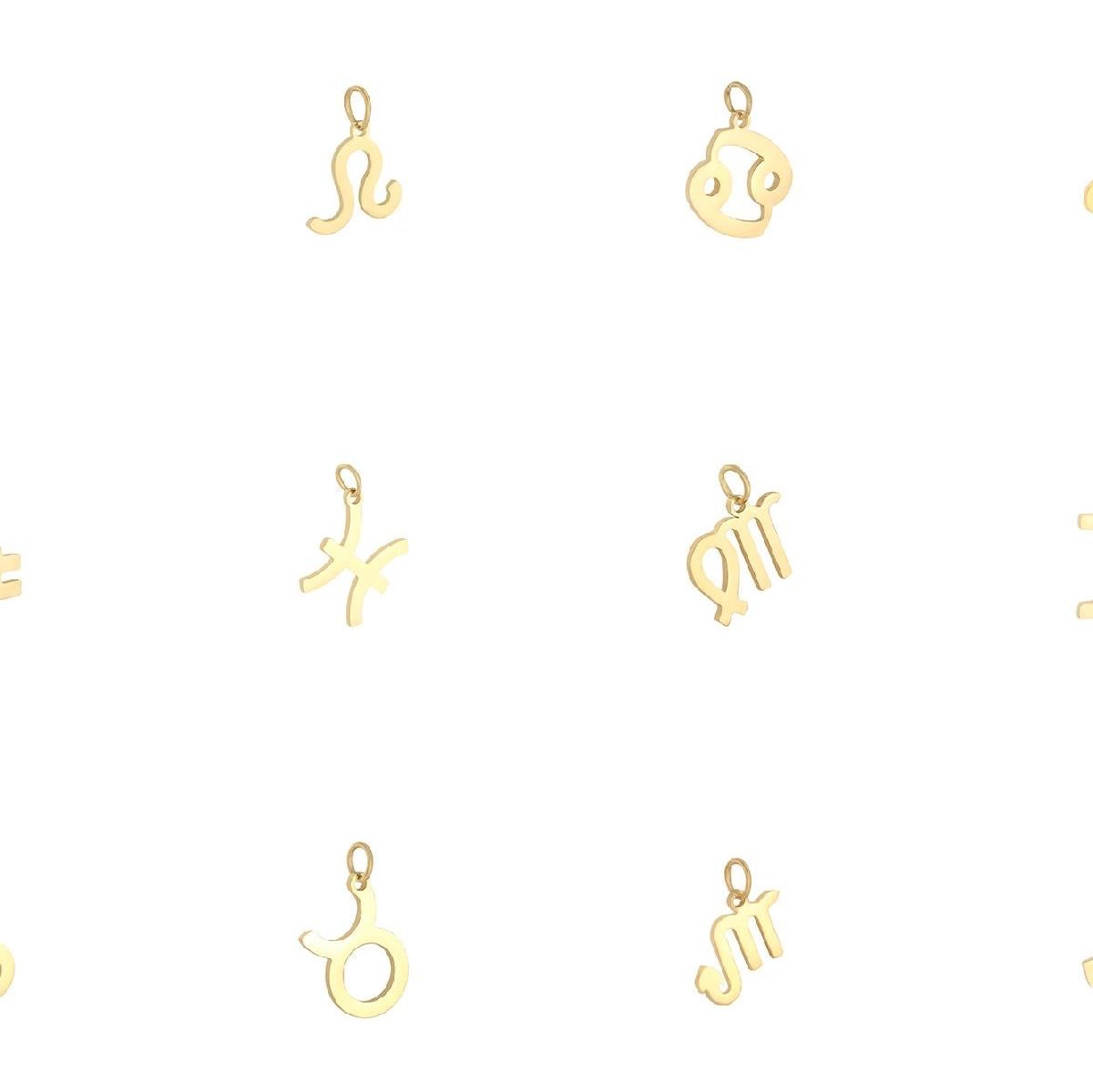 Signe Zodiaque Doré