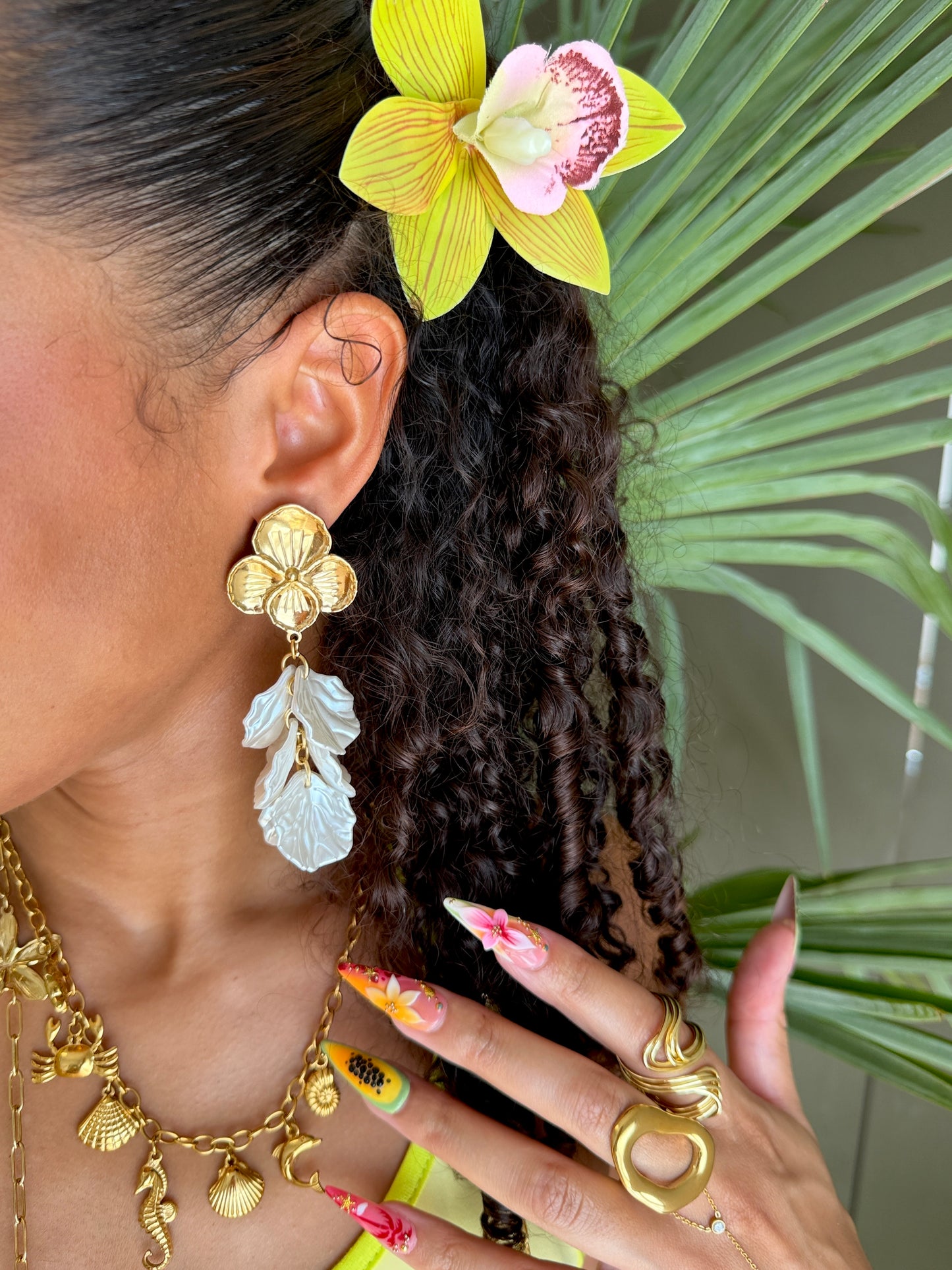 Boucles d’oreilles Jasmine