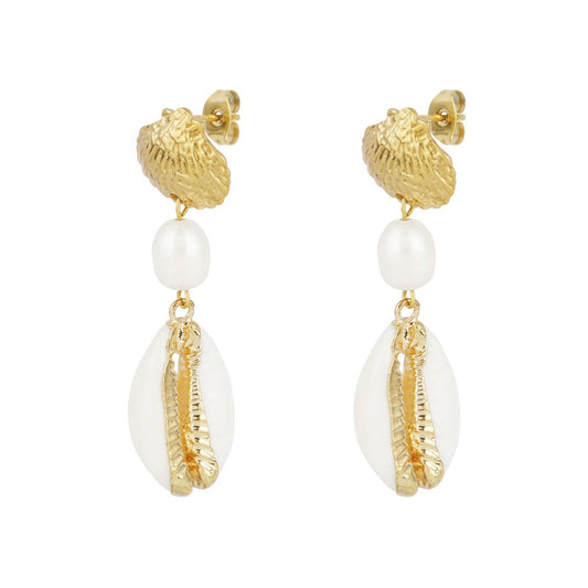 Boucles d'oreilles Shell
