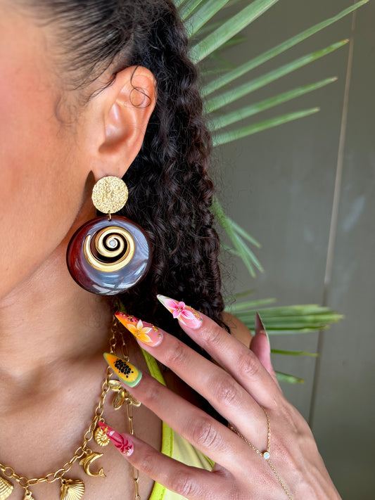 Boucles d’oreilles Alma