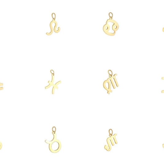 Signe Zodiaque Doré